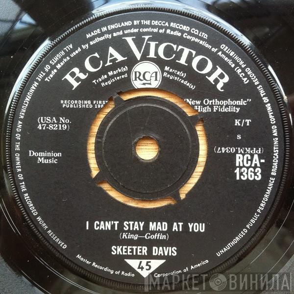 Skeeter Davis - I Can't Stay Mad At You / It Was Only A Heart