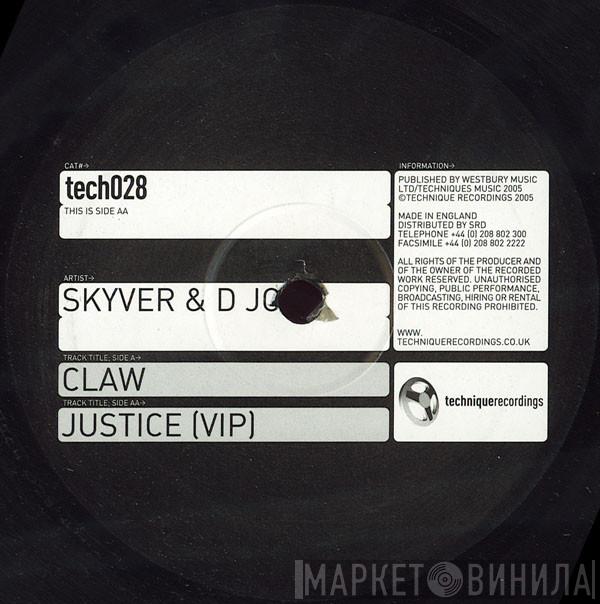 Skyver & D Jon - Claw / Justice (VIP)