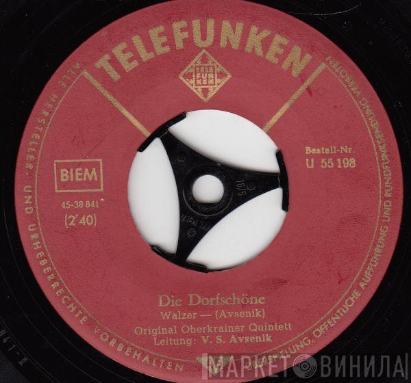  Slavko Avsenik Und Seine Original Oberkrainer  - Die Dorfschöne / Klarinetten-Polka