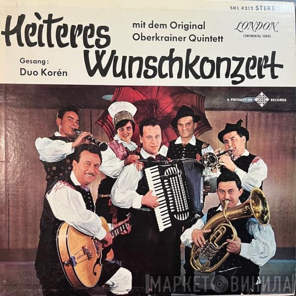 , Slavko Avsenik Und Seine Original Oberkrainer  Duo Korén  - Heiteres Wunschkonzert