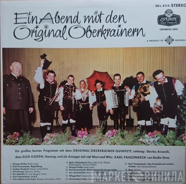  Slavko Avsenik Und Seine Original Oberkrainer  - Ein Abend Mit Den Original Oberkrainern