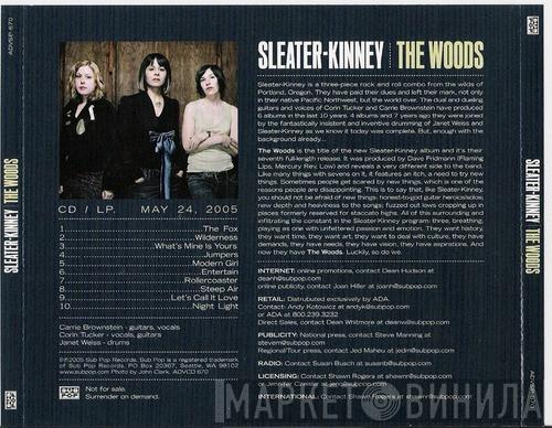  Sleater-Kinney  - The Woods