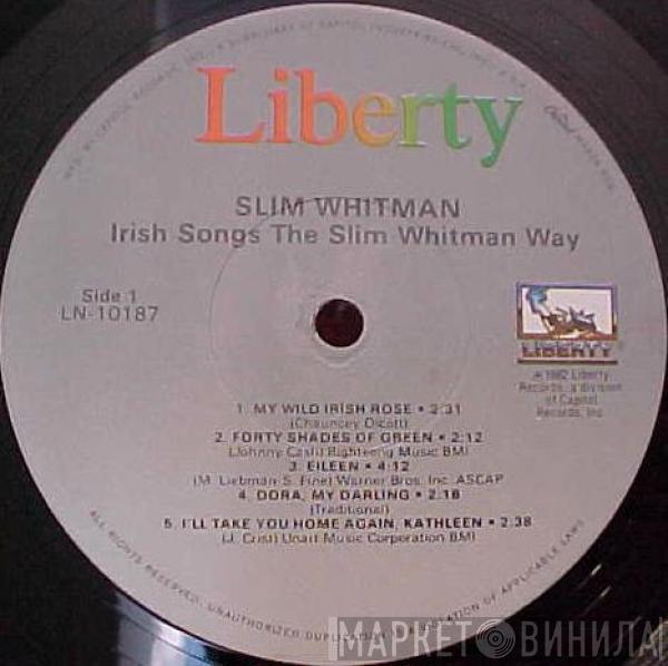 Slim Whitman - Irish Songs The Slim Whitman Way