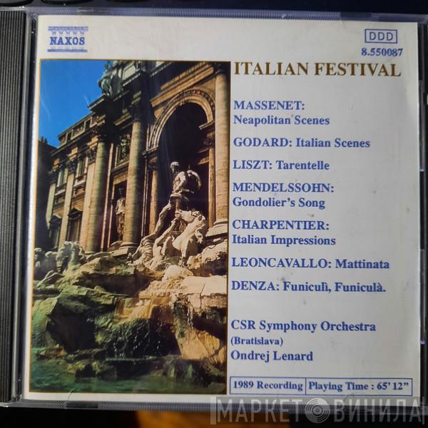 Slovak Radio Symphony Orchestra, Ondrej Lenárd - Italian Festival