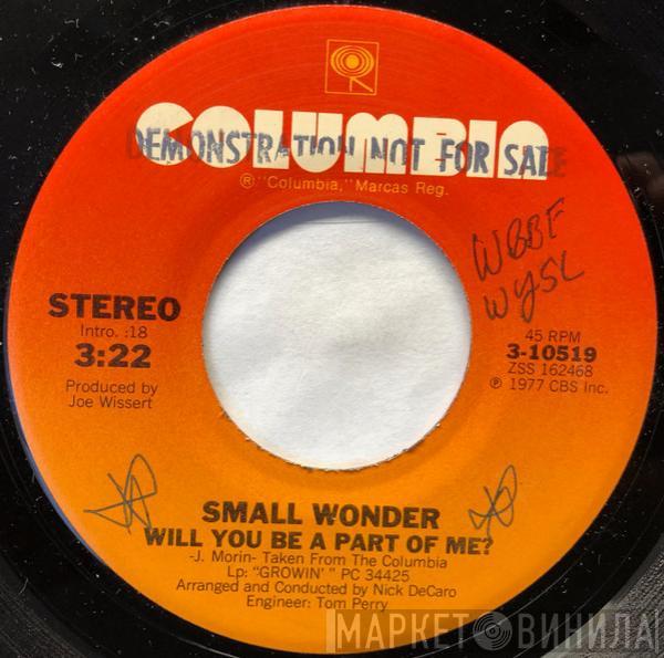 Small Wonder  - Will You Be A Part Of Me?