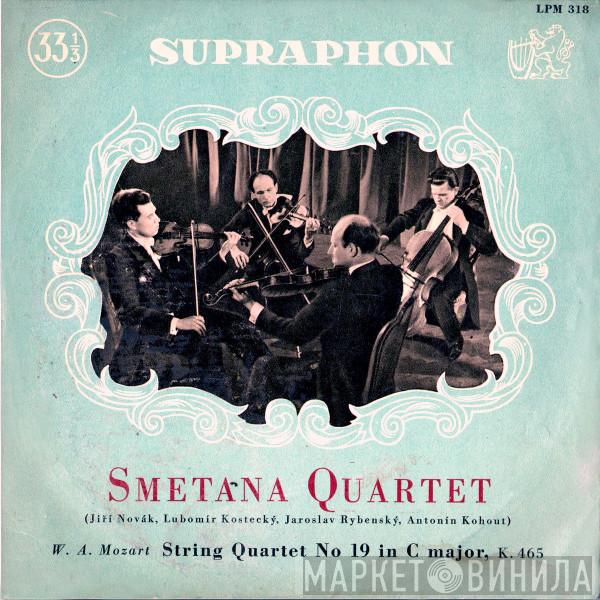 , Smetana Quartet  Wolfgang Amadeus Mozart  - String Quartet No 19 In C Major K. 465