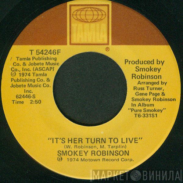 Smokey Robinson - It's Her Turn To Live