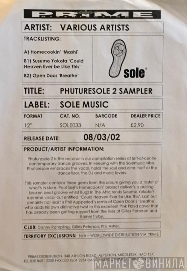  - Sole Music Presents Phuturesole NI Album Sampler