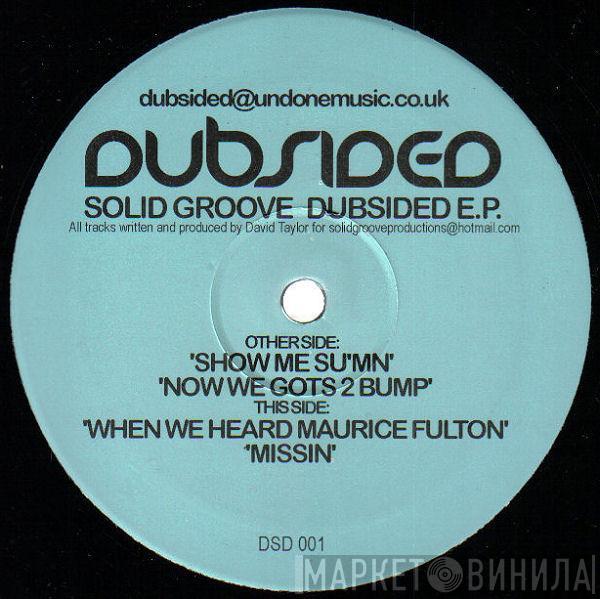 Solid Groove - Solid Groove Dubsided E.P.