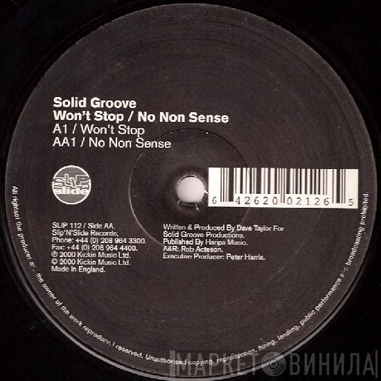 Solid Groove - Won't Stop / No Non Sense