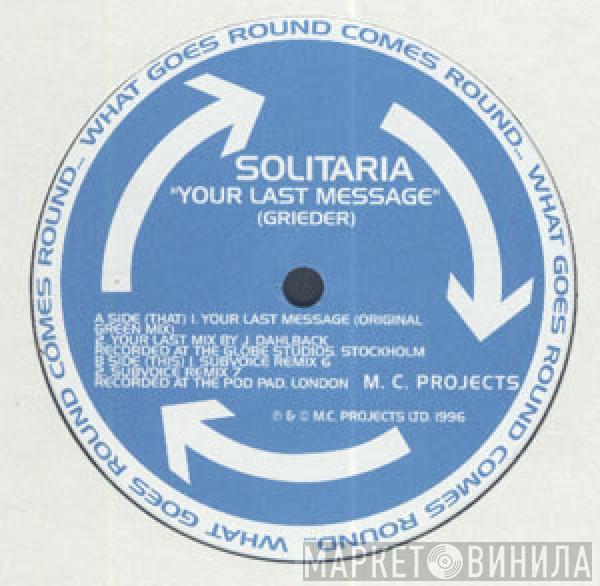 Solitaria - Your Last Message