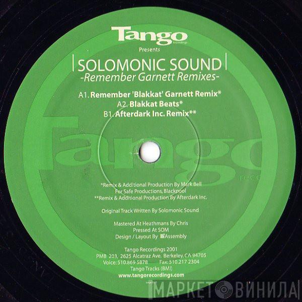 Solomonic Sound - Remember Garnett (Remixes)