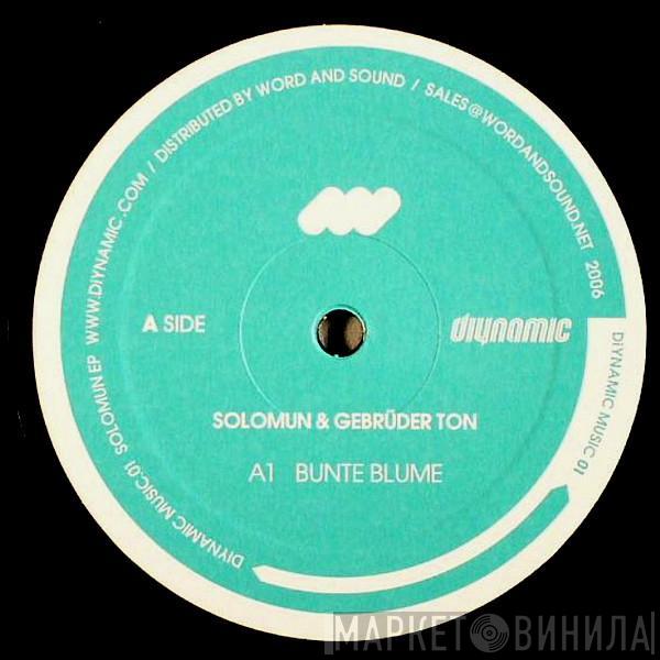 Solomun, Gebrüder Ton, Adriano Trolio - Solomun EP