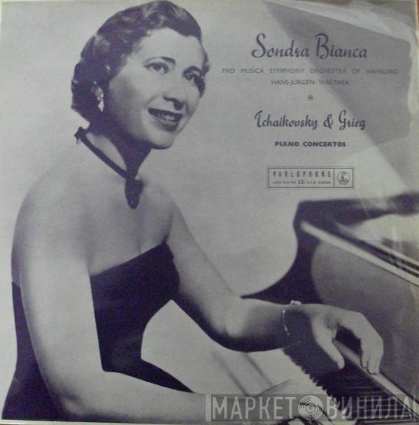Sondra Bianca, The Hamburg Pro Musica, Hans-Jürgen Walther, Pyotr Ilyich Tchaikovsky, Edvard Grieg - Tchaikovsky & Grieg Piano Concertos
