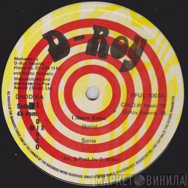 Sonia  - I Never Knew / Use To Be My Dread