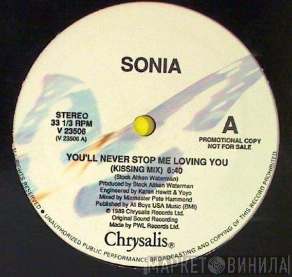 Sonia - You'll Never Stop Me Loving You