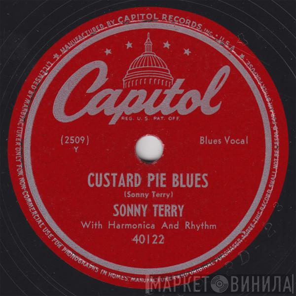  Sonny Terry  - Custard Pie Blues / Hot Headed Woman