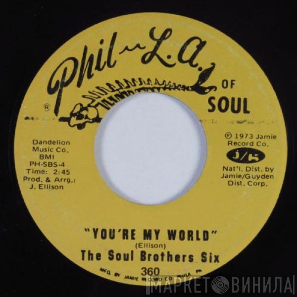 Soul Brothers Six - You Gotta Come A Little Closer / You're My World