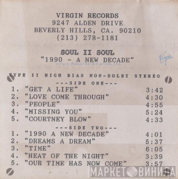  Soul II Soul  - 1990 - A New Decade