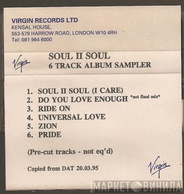 Soul II Soul - 6 Track Album Sampler