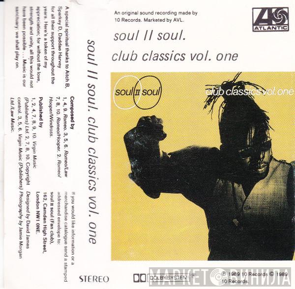  Soul II Soul  - Club Classics Vol.One