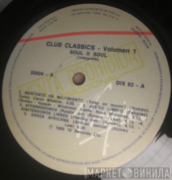  Soul II Soul  - Club Classics Volumen Uno