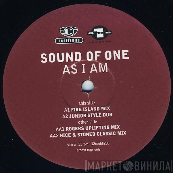 Sound Of One - As I Am