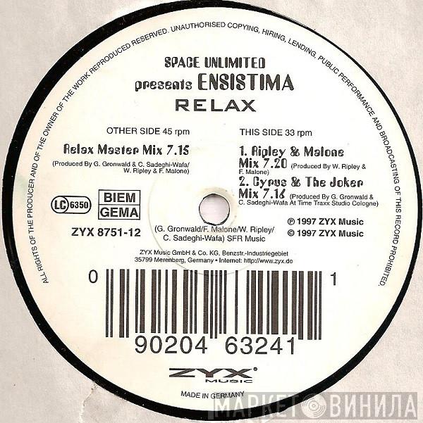 Space Unlimited , Ensistima - Relax