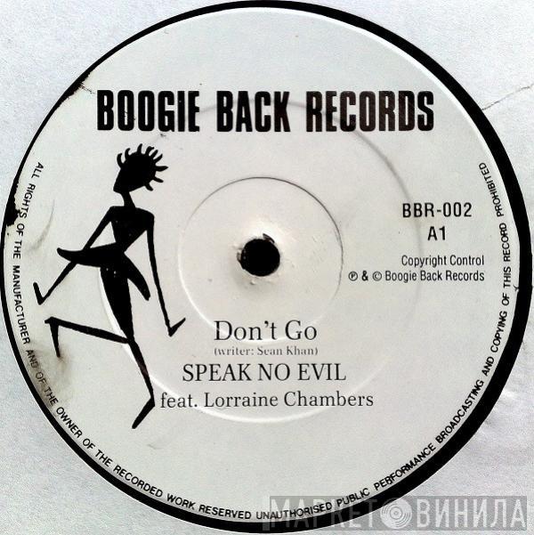 Speak No Evil, Lorraine Chambers - Don't Go