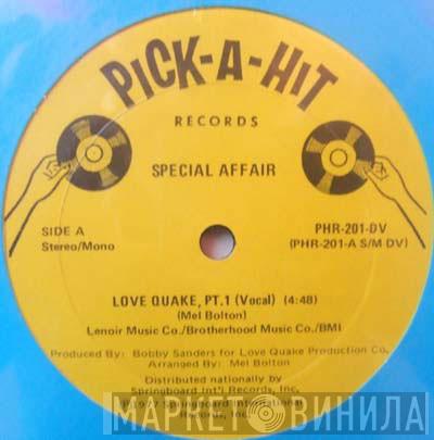Special Affair - Love Quake