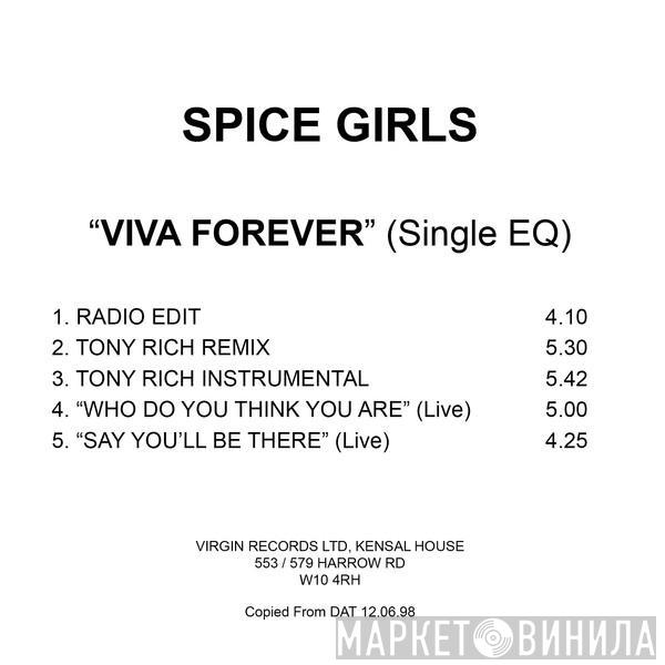  Spice Girls  - Viva Forever (Single EQ)