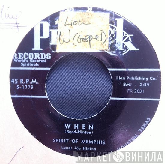 Spirit Of Memphis - When / Lost In Sin