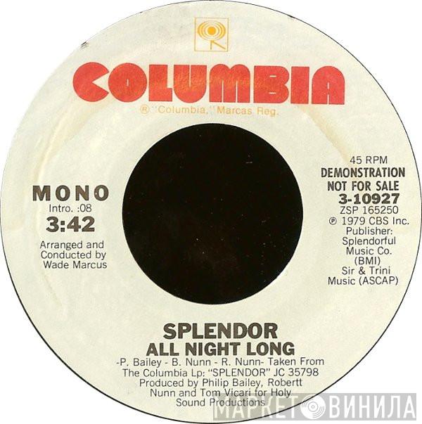 Splendor  - All Night Long