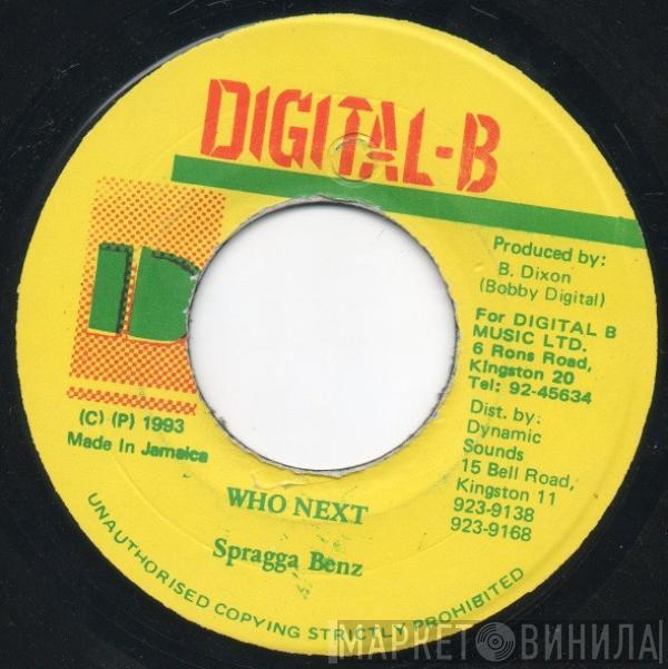 Spragga Benz - Who Next