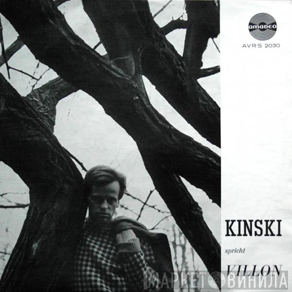 Spricht Klaus Kinski  François Villon  - Kinski Spricht Villon