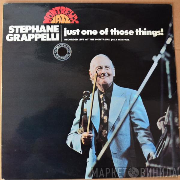  Stéphane Grappelli  - Just One Of Those Things!
