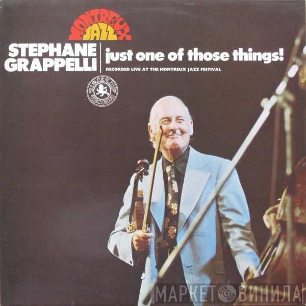  Stéphane Grappelli  - Just One Of Those Things!