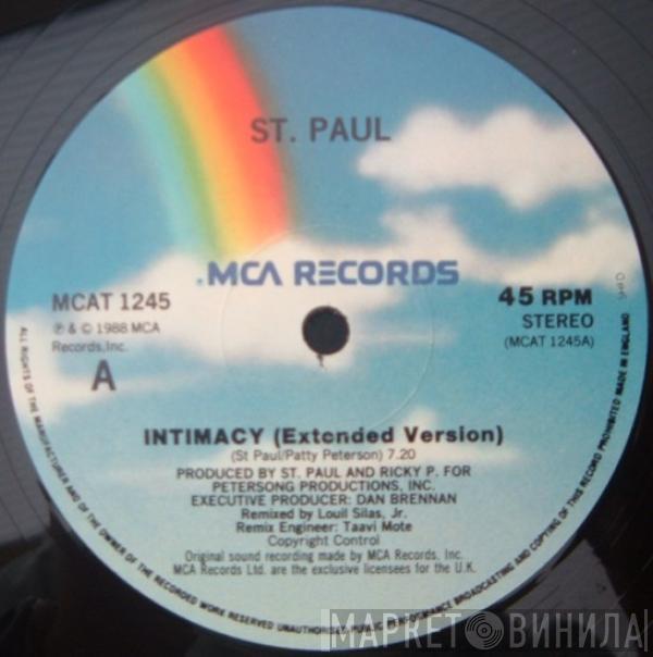 St. Paul - Intimacy