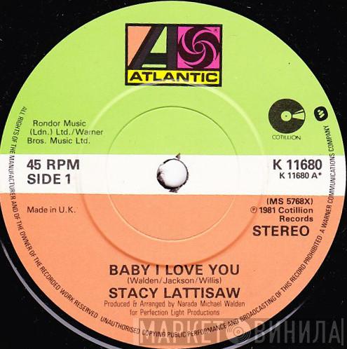 Stacy Lattisaw - Baby I Love You