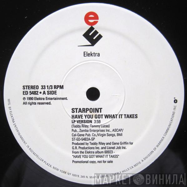 Starpoint - Have You Got What It Takes