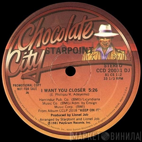  Starpoint  - I Want You Closer