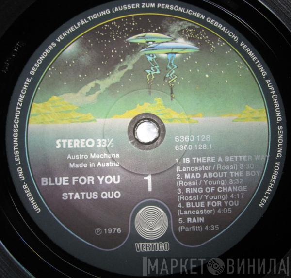  Status Quo  - Blue For You