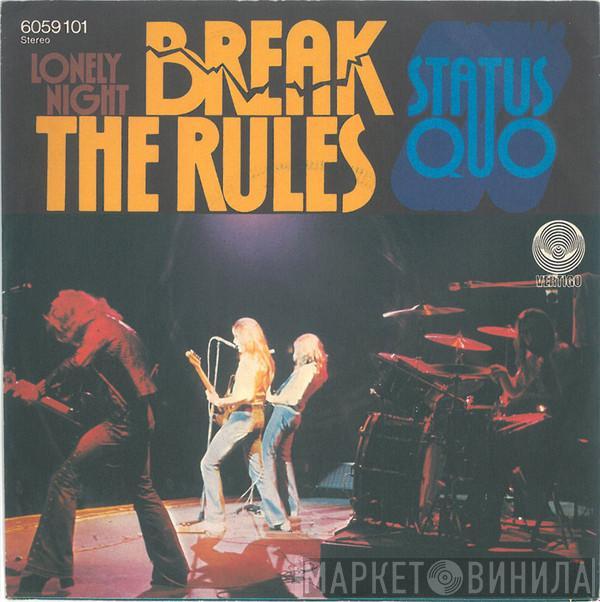 Status Quo - Break The Rules