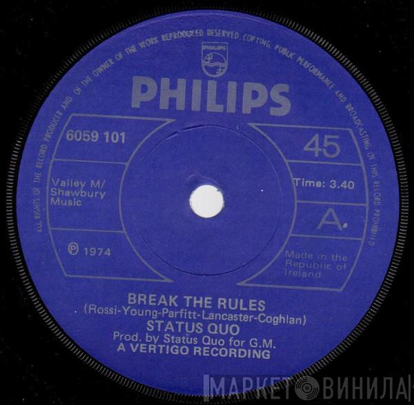 Status Quo - Break The Rules