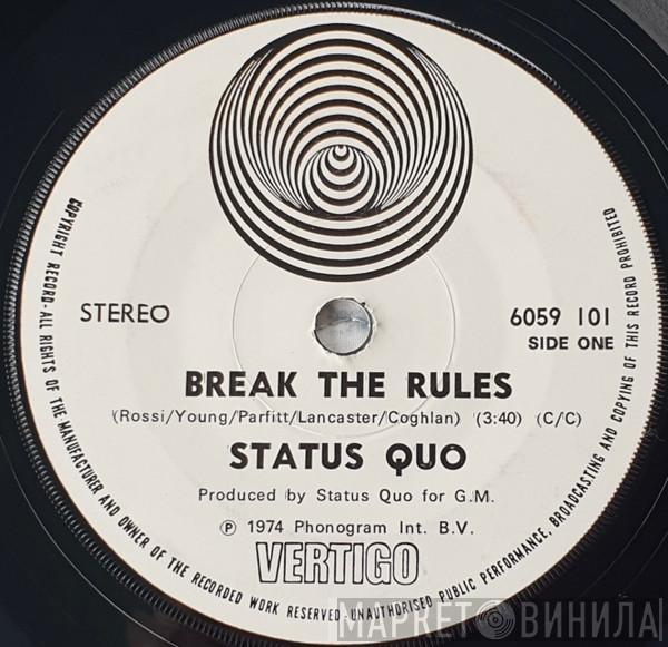  Status Quo  - Break The Rules