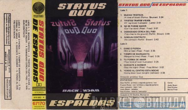  Status Quo  - De Espaldas = Back To Back