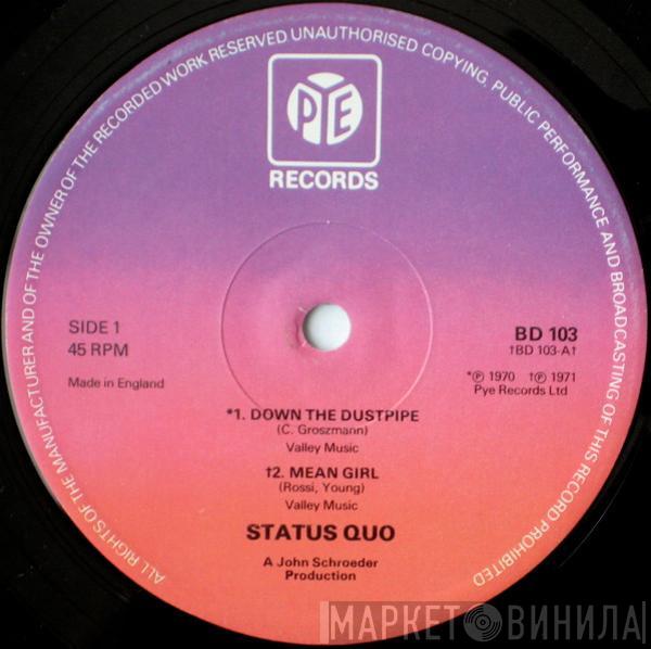 Status Quo - Down The Dustpipe