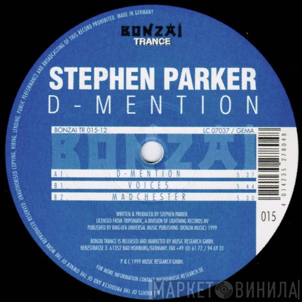 Stephen Parker - D-Mention