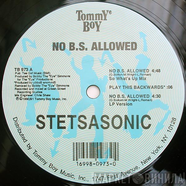 Stetsasonic - No B.S. Allowed / Uda Man