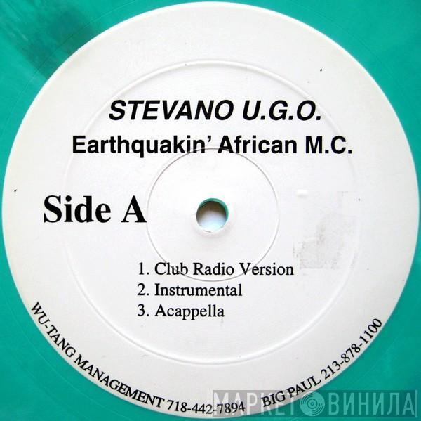 Stevano U.G.O., S.O.U.R.C.E. International - Earthquakin' African M.C. / What's Da S.O.U.R.C.E.?